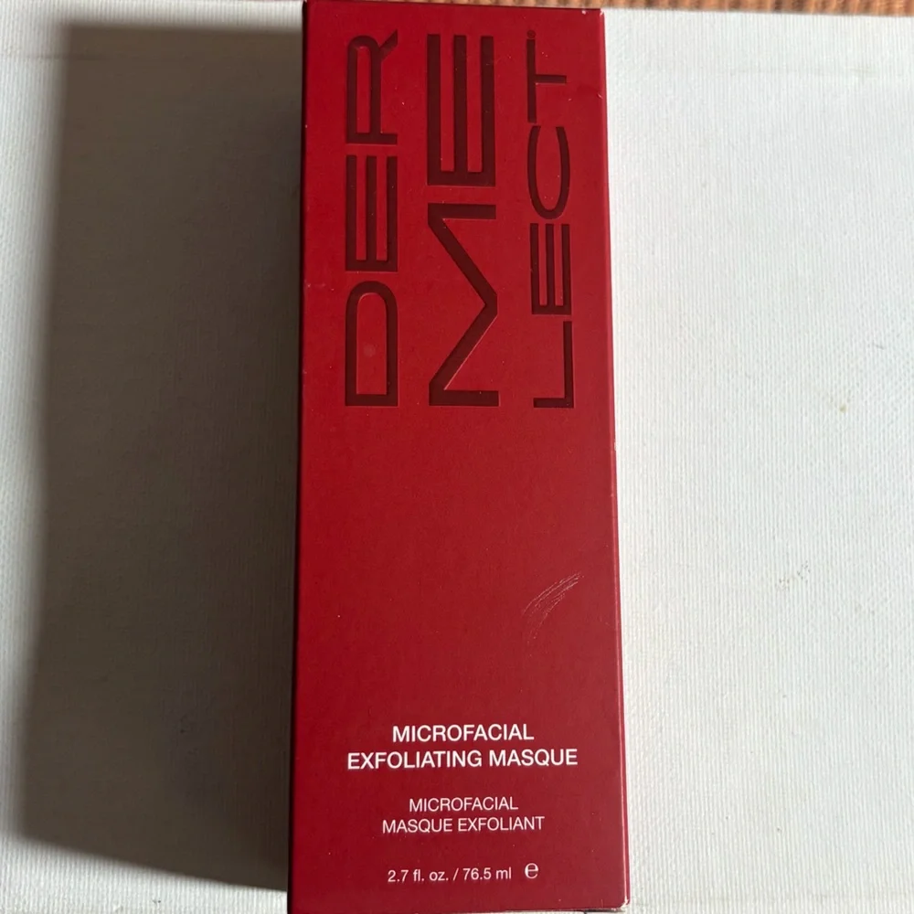 Dermelect Masque Mask Microfacial Exfoliating 2.7 oz, New in Box, All Skin Types